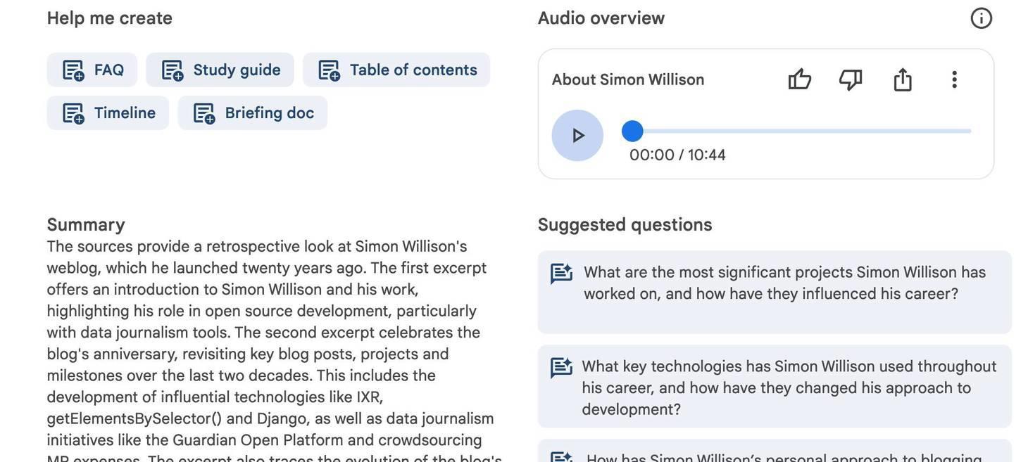 NotebookLM's automatically generated podcasts are surprisingly effective